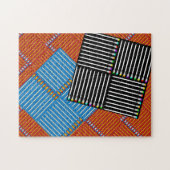 Paintbrush Crosshatch Puzzle (Horizontal)