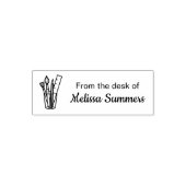Paintbrush Pencil Ruler Kunstgewerbe Permastempel (Design)