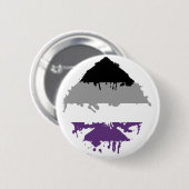 Paintdrip asexuales As Button (Vorne & Hinten)