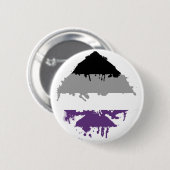 Paintdrip asexuales As Button (Vorne & Hinten)