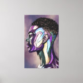 Painted Art Man Canvas Print Leinwanddruck (Vorderseite)