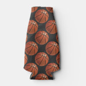 Painted Basketball Muster Flaschenkühler (Vorderseite)