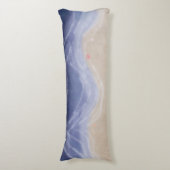 Painted beach  seitenschläferkissen (Vorderseite Vertikal)