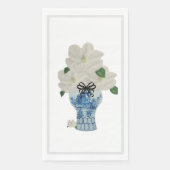 Painted Blue and White Ginger Jar Serviette (Vorderseite)