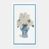 Painted Blue and White Ginger Jar Serviette (Vorderseite)