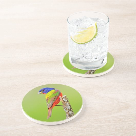 Painted Bunting Untersetzer (Seite)