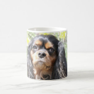 Painted Cavalier King Charles Spaniel Kaffeetasse