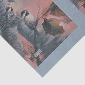 Painted Chickadees DBL Seidenpapier (Ausschnitt)