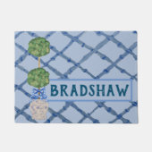 Painted Chinoiserie Ginger Jars Jar Fußmatte (Vorderseite)