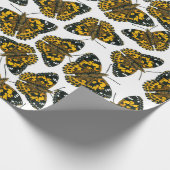 Painted Dame Schmetterling Muster Packpapier (Ecke)