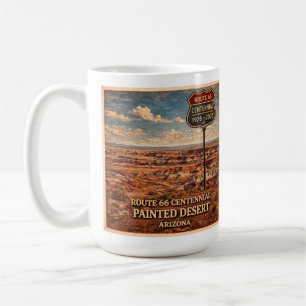 Painted Desert 100-Jahres-Reise Kaffeetasse