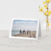 Painted Edges Custom Horizontal Foto Karte (Gelbe Blume)