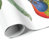 Painted Finch von John James Audubon Geschenkpapier (Rolleneckpunkt)