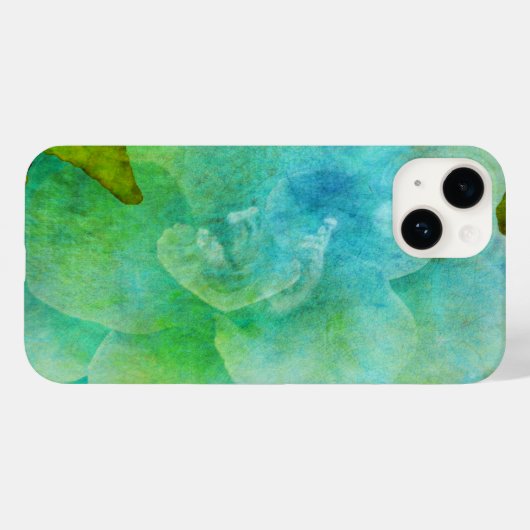 Painted Flower by Shirley Taylor Case-Mate iPhone Hülle (Rückseite (Horizontal))