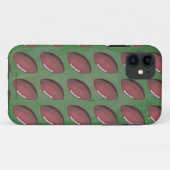 Painted Football Pattern Case-Mate iPhone Hülle (Rückseite (Horizontal))