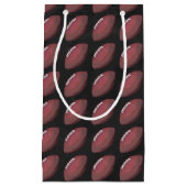 Painted Football Pattern Kleine Geschenktüte (Vorderseite)