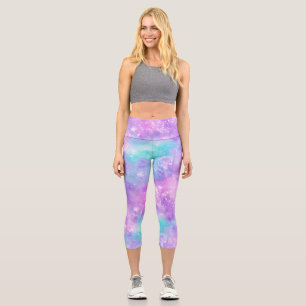 Painted Galaxy Series Design 14 Capri Leggings