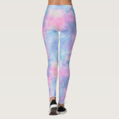 Painted Galaxy Series Design 1 Leggings (Rückseite)
