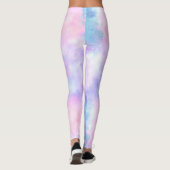 Painted Galaxy Series Design 4 Leggings (Rückseite)