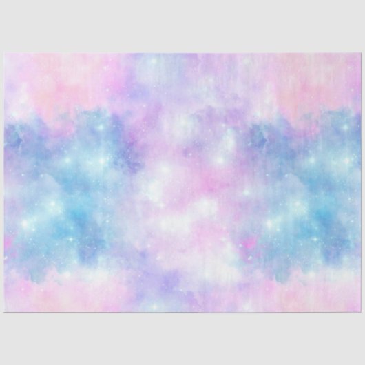 Painted Galaxy Series Design 4 Seidenpapier (Vorderseite)