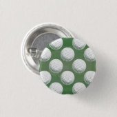 Painted Golf Ball Muster Button (Vorne & Hinten)