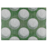 Painted Golf Ball Muster Schneidebrett (Vorderseite)