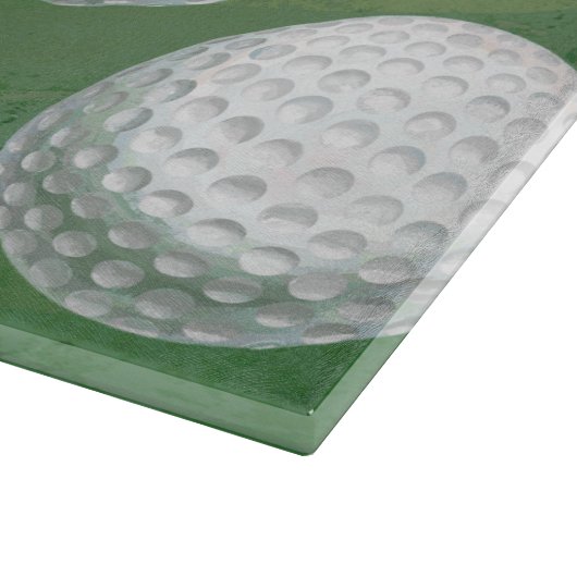 Painted Golf Ball Muster Schneidebrett (Ecke)