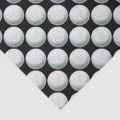 Painted Golf Ball Muster Seidenpapier (Ausschnitt)