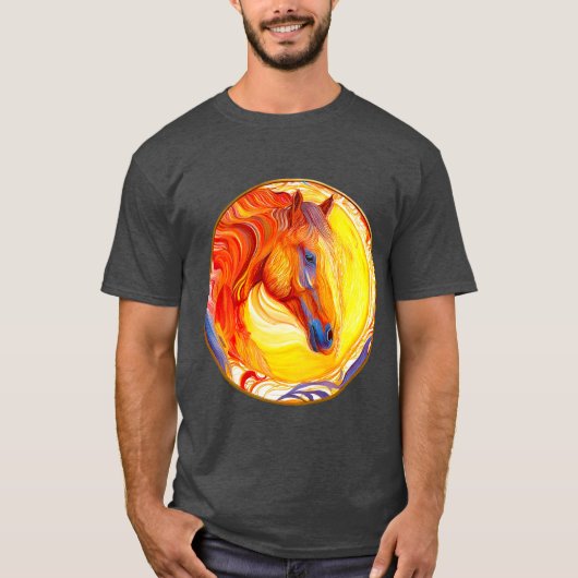 Painted Horse 02 T - Shirt (Vorderseite)