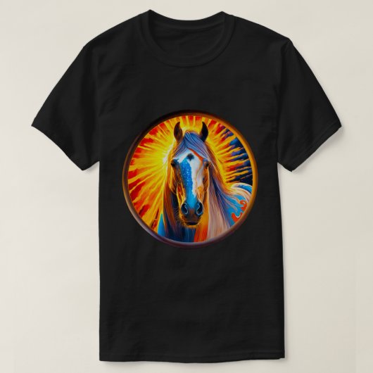 Painted Horse 03 T - Shirt (Design vorne)