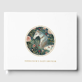 Painted Horses Baby Shower Gästebuch