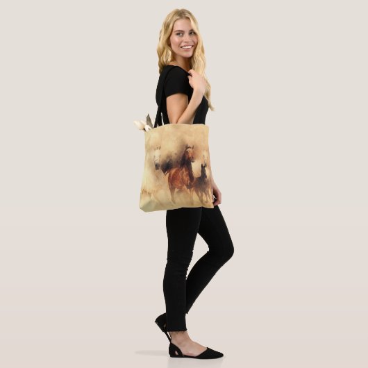 Painted Horses Running Tasche (Am Model)
