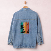 Painted in Sunshine Retro Summer Tee Jeansjacke (Hangar)