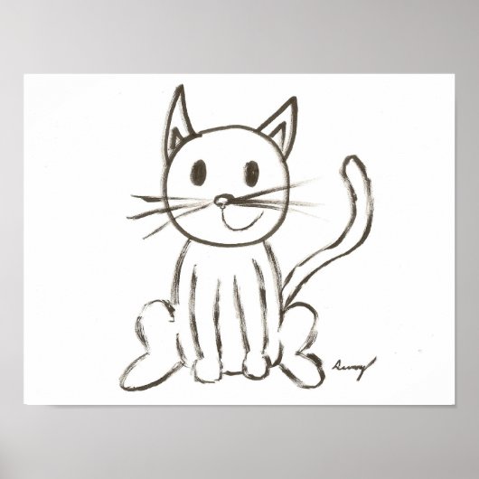 Painted Kitty Poster (Vorne)