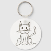 Painted Kitty Schlüsselanhänger (Vorderseite)