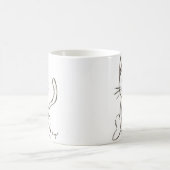 Painted Kitty Tasse (Mittel)