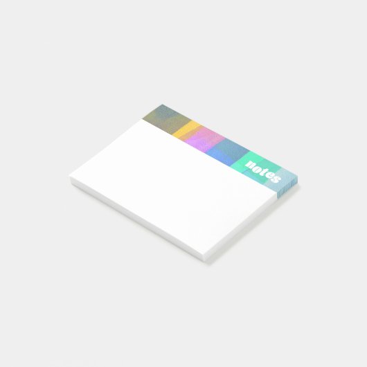 Painted Layers Post-It Notes Klebezettel (angewinkelt)