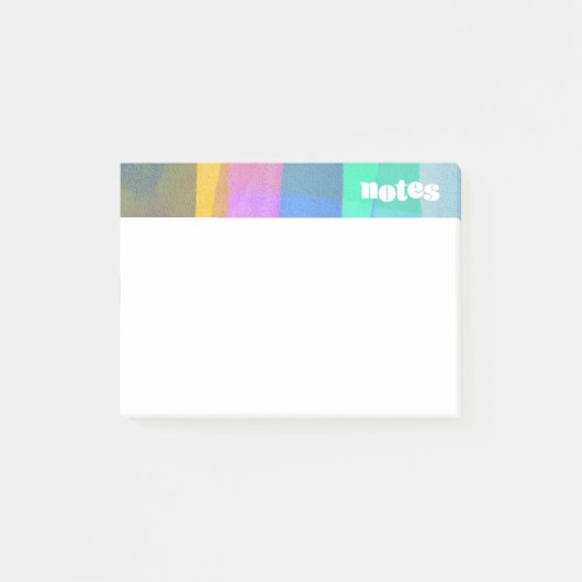 Painted Layers Post-It Notes Post-it Klebezettel (Vorderseite)