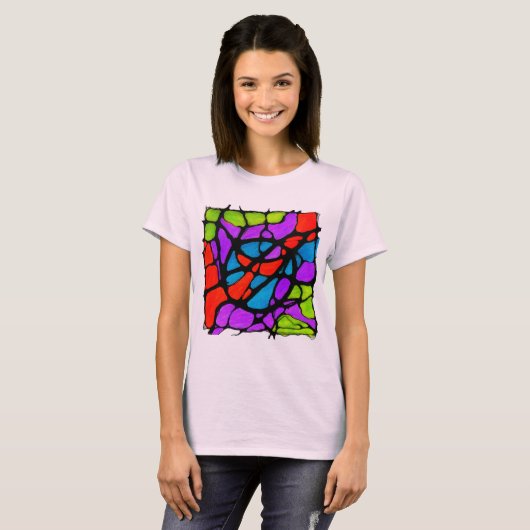 Painted light T-Shirt (Vorne ganz)