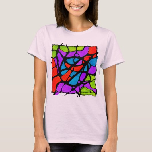 Painted light T-Shirt (Vorderseite)
