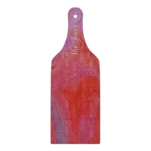 Painted Look Cutting Board Schneidebrett (Vorderseite)