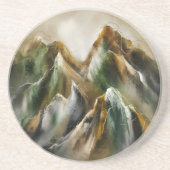 Painted Mountains Getränkeuntersetzer (Vorne)