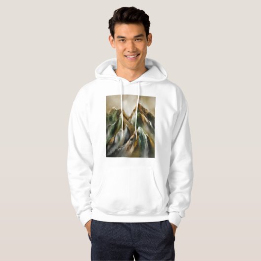 Painted Mountains Hoodie (Vorne ganz)