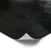 Painted Mountains Poster (Ecke)