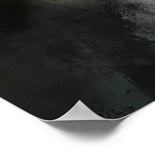 Painted Mountains Poster (Ecke)