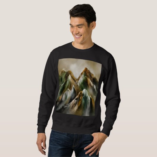 Painted Mountains Sweatshirt (Vorne ganz)