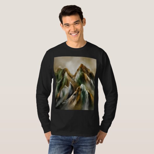 Painted Mountains T-Shirt (Vorne ganz)
