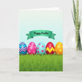 Painted Pattern Celebration Card Karte (Vorderseite)