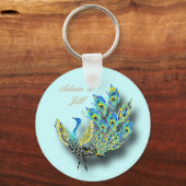 Painted Peacock Schlüsselanhänger (Vorderseite)