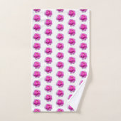 Painted Peony Badhandtuch Set (Handtuch)